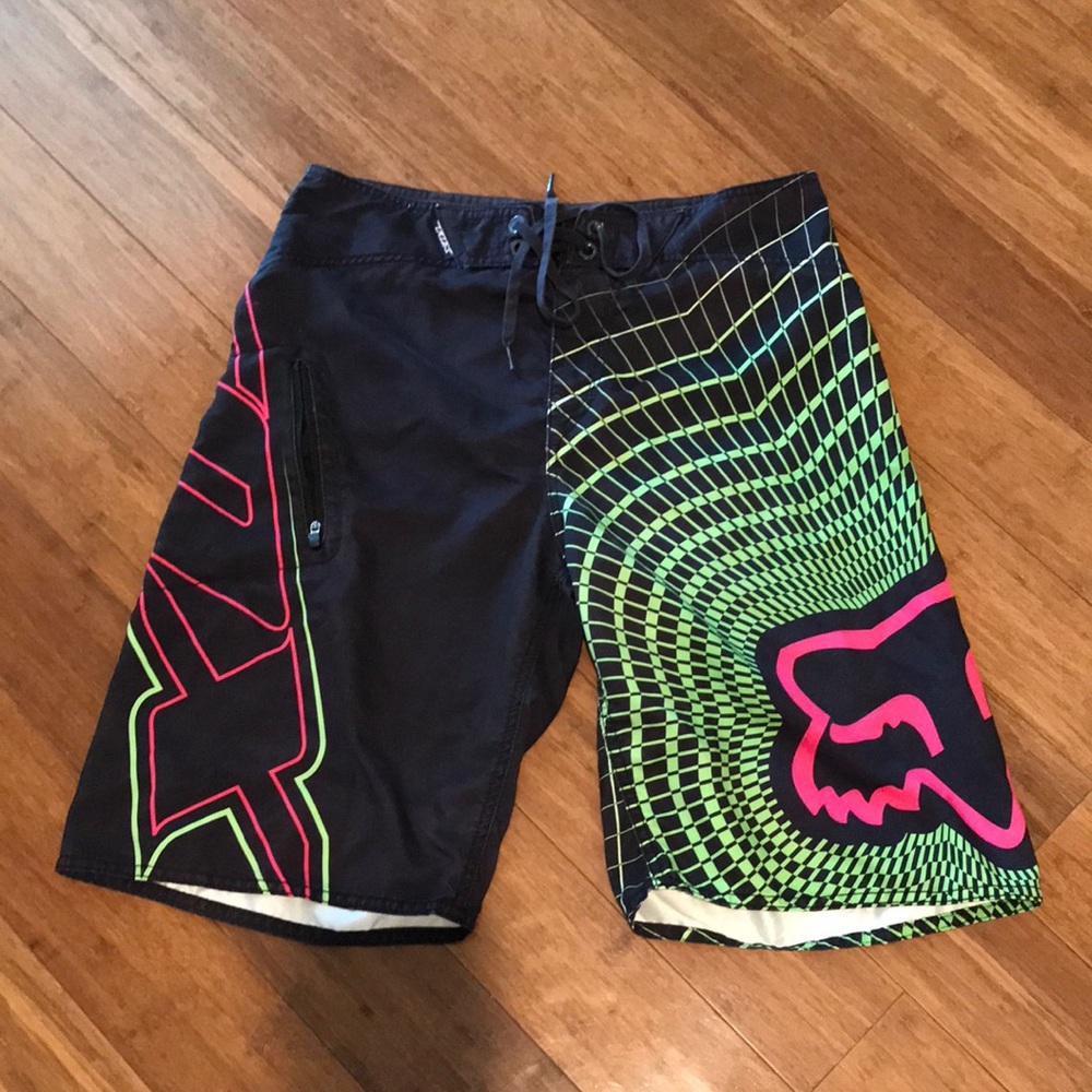 Fox Board Shorts size 32 Black used